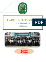 Carpeta Pedagógica 2022 - Prof. Kelly Cubas Carrero