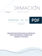 Técnias de Estudio