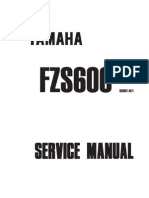 Yamaha FZS600 Fazer 1998 Service Manual