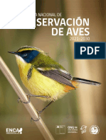 Estrategia Nacional Conservación Aves 2021 2030