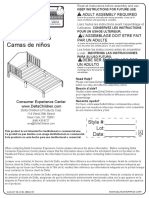 28930-W102240 A - Homestead-Toddler-Bed Assembly Instructions