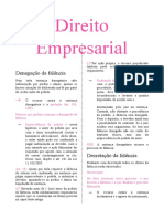 Direito Empresarial - Resumo 2