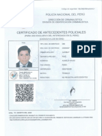 Policíal Antiguo, Nestlé Certificado 2009