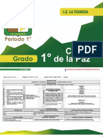 Catedra de La Paz - 1° Periodo I.E. La Tigrega.