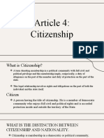 Citizenship