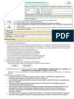 SESIÓN 01 - Reconocemos La Importancia de La Ciencia y La Tecnologia en Nuestra Vida Diaria