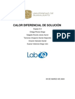 Calor Diferencial de Solución - Lab Iq (2da Revision)