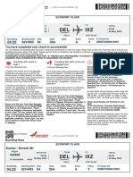 Your Boarding Pass To Port Blair - Air India