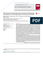 Journal of Communication Disorders: Philip S. Dale, Maria Grazia Tosto, Marianna E. Hayiou-Thomas, Robert Plomin