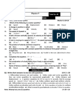 9th Class CH Wise Test