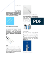 Instrumentos Que Se Utilizan en Laboratorio de Biología