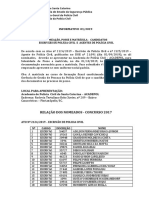 Informativo 003 - 2019 Agentes e Escrivães