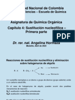 Sustitución Nucleofílica - Parte 1