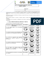 062 Encuesta de Satifaccion para Niños y Niñas