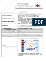 Lesson Plan About Matter