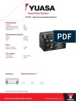 Ytx9-Bs Datasheet