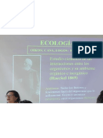 Ecologia Semana. 1