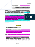 Modelo de Contrato "Adquisición de Adhesivos y Solventes"