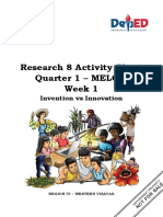 Ste Research-8 Q1 Melc-2 Week-1