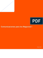 Comunicaciones para Los Negocios I - IL2 - Sesión 6