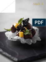 Black Sesame, Mango & Chocolate Petit Four