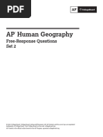 Ap21 FRQ Human Geography Set 2