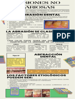 Infografía de Lesiones No Cariosas