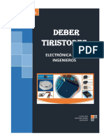 Deber TIRISTORES