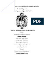 Gestión de Operaciones y Mantenimiento - Informe 4