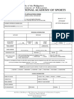 Scholarship Application Form (Grade 8)