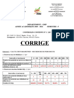 Corrige CC1 Gmao Lic GMP 2021-2022