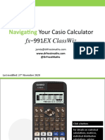 CasioFX991EX ClassWiz