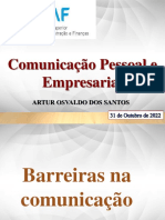 Barreiras Na Comunicação, Normas e Funções Da Linguagem