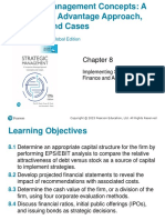 Chap 8 MGT657 Implementig Strategies AF David - Strategic Management - 17e - Simplified