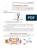 TEMA VIII. Aldehídos y Cetonas