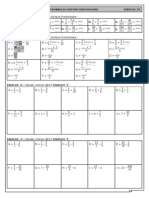 Chap 7 - Exercices 1A - Addition Et Soustraction de Fractions (Simples) - CORRIGE