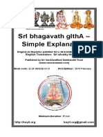 SrI Bhagavath gIthA-simple-english-print-demy