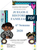 6°ACTIVIDAD Juegos e Historias Familiares