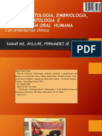 Atlas de Histología Embriología Anatomía Patología e Imagenología Oral Humana Con Orientación Clínica