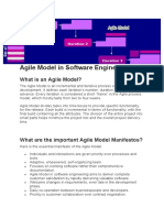 Agile Model in Software Engineering