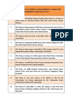 Energy & Environmental Assignments