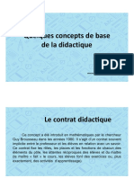 Quelques Concepts de Base de La Didactique 3