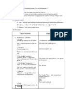 A Detailed Lesson Plan in Mathematics