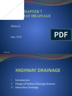 CHP - VII Highway Drainage