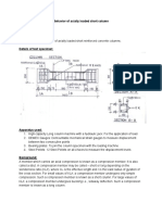 CE19B073 - RC 2 (Short Column)