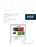 Fruits Prod Proposal