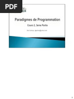 5cours #2 (Part 3) Paradigme Oriente Objet