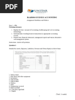 BAAB1014 Quiz 1 (B) Answers