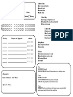 Gaslands Dashboard Reference