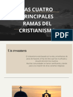 Las Cuatro Principales Ramas Del Cristianismo